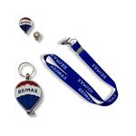 Kit corretor Pin Tradicional/M imã cordão azul 20MM - 3 itens