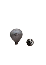 Kit Pin Balão Tradicional/M Prateado Broche - 10 unidades 
