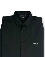 Camisa Social Masculina Paris Preta RE/MAX