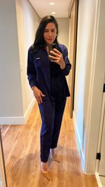 Conjunto Trieste Feminino Azul 