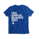Camiseta Tão Simples Unissex