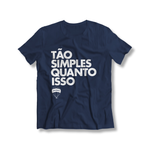 Camiseta Tão Simples Unissex