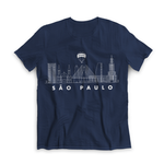 Camiseta São Paulo Skyline Feminino