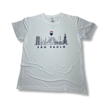 Camiseta São Paulo Skyline Feminino