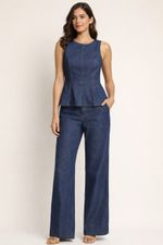 Conjunto Verona Feminino Jeans LOGO NOVO