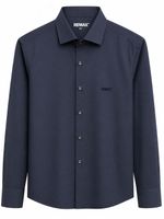 Camisa Masculina Wall Street Azul Marinho REMAX LOGO NOVO
