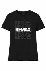 Camiseta Atlanta REMAX Preta Infantil LOGO NOVO