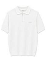 Polo Puerto Madero Tricot  Masculina Off White LOGO NOVO 