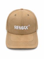 Boné REMAX Arizona Suede caramelo LOGO NOVO
