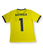 Camiseta Brasil Personalizada RE/MAX Amarela Infantil