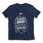 Camiseta Never Give Up Feminina