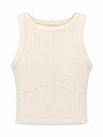 Blusa Regata México Tricot Feminina Off White  (Tamanho único)