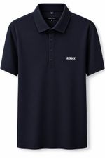 Polo Paris Masculina Preta LOGO NOVO (Botões cobertos)