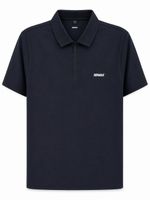 Polo Jordania Masculina Preta LOGO NOVO (Ziper)