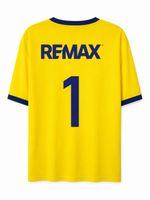 Camiseta Brasil Personalizada REMAX Amarela Unissex LOGO NOVO