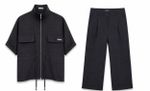 Conjunto Roma Feminino Preto LOGO NOVO