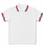 Polo Tulum Feminina Tricot Branco LOGO NOVO