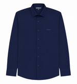 Camisa Social Masculina Amsterdam Azul Marinho RE/MAX