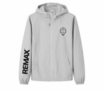 Corta Vento Boston REMAX Unissex  Cinza LOGO NOVO