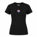 Camiseta Algodão Pima Preto Balão Centro Signed by Rute Vieira