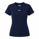 Camiseta Algodão Pima Azul Marinho Signed by Rute Vieira