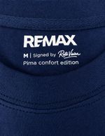 Camiseta Algodão Pima Azul Marinho Signed by Rute Vieira