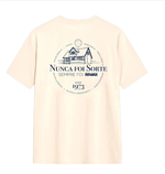Camiseta Manhatan (Nunca foi sorte)Off White Unissex LOGO NOVO