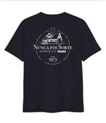 Camiseta Manhatan (Nunca foi sorte) Preta Unissex LOGO NOVO