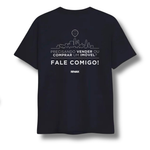 Camiseta Montreal (Fale Comigo) Preto Unissex LOGO NOVO - Microactive 