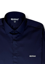 Camisa Feminina Vancouver Azul Marinho RE/MAX
