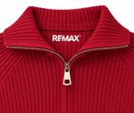 Casaco Manchester Bordô Feminino Tricot Ziper