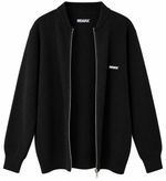 Casaco Manchester Preto Masculino Tricot Ziper