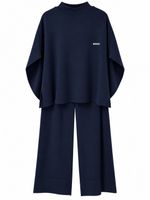 Conjunto Napoli Feminino Azul Marinho LOGO NOVO