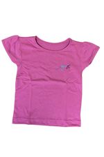 BLUSA DE MANGA CURTA E SHORT INFANTIL