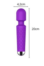 VIBRADOR  VARINHA MÁGICA RECARREGÁVEL