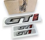 Emblema Adesivo Gti Gol Quadrado Vw 88 89 90 91 92 93 94