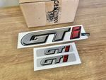 Emblema Adesivo Gti Gol Quadrado Vw 88 89 90 91 92 93 94