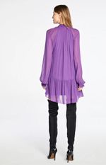 Vestido Lafort Curto Laço Laila Georgette