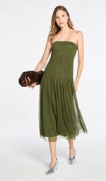 Vestido Lafort Midi Ginger Tela Block