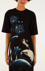 366998 FARM VESTIDO TSHIRT BASICO LUZ DO LUAR