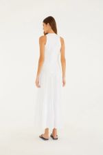 FARM VESTIDO  363187 FARM VESTIDO CROPPED MARIAS BORDADO PEIXE
