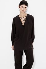 Camisa Clara Chocolate