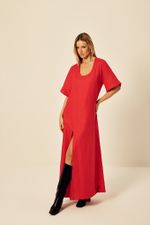 Vestido Sissi Vermelho