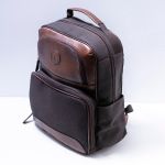 Mochila Lona e Couro MRC02