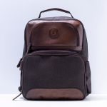 Mochila Lona e Couro MRC02