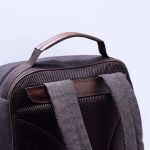Mochila Lona e Couro MRC02