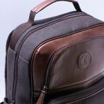 Mochila Lona e Couro MRC02