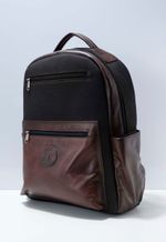 Mochila Lona e Couro M135