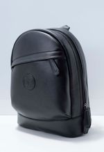 Mochila Couro Preta MF101