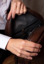 Mochila Couro MF101